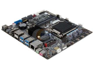ECS H87H3 TI(V1.0) LGA 1150 Intel H87 HDMI SATA 6Gb/s USB 3.0 Thin Mini ITX Intel Motherboard