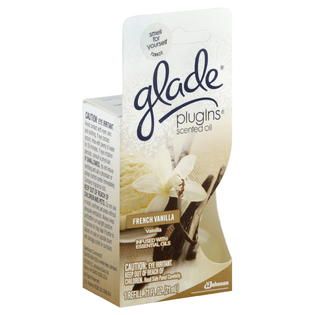 Glade  PlugIns Scented Oil Refill, French Vanilla, 0.71 fl oz (21 ml)