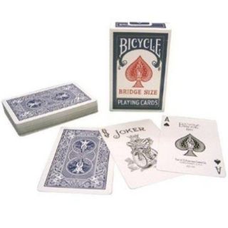 Bicycle Bridge Size Playing Cards (Colors May Vary)
