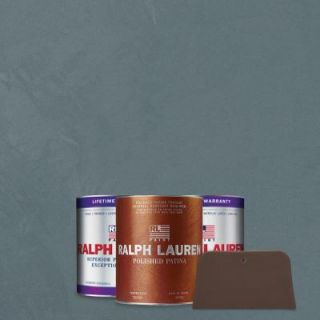 Ralph Lauren 1 qt. Old Sapphires Pewter Polished Patina Interior Specialty Paint Kit PP114 04K