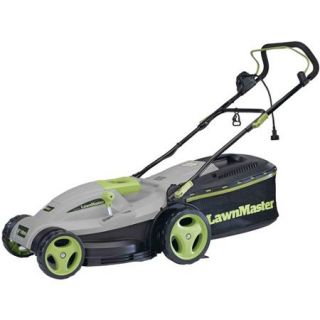 LawnMaster 18" 3 in 1 Electric Powered Mulching Lawn Mower