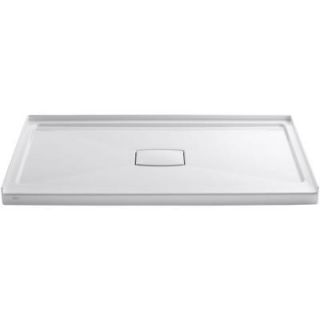 KOHLER Archer 60 in. x 36 in. Single Threshold Shower Base in White K 9479 0