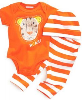 First Impressions Baby Set, Baby Boys Three Piece Roar Lion Bodysuit