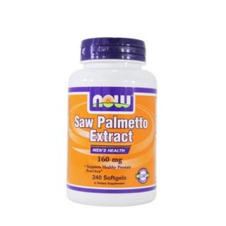 Saw Palmetto Extract 160 mg   240 Softgels by NOW