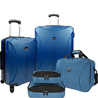 U.S. Traveler Skyscraper 5 Piece Hardside Spinner Luggage Set