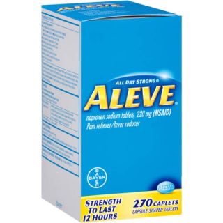 Aleve Pain Reliever/Fever Reducer, 270 count