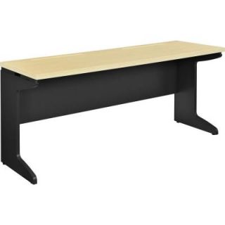 Altra Furniture Benjamin Credenza Desk in Natural and Gray 9800096