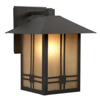 Filament Design Negron 1 Light Outdoor Black Wall Lantern CLI XY775379072834