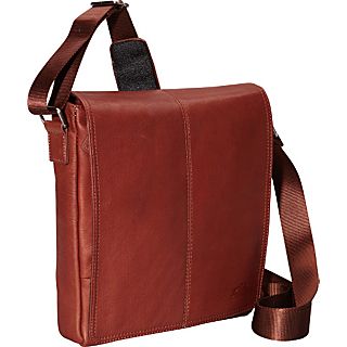 Mancini Leather Goods Messenger Style Unisex Bag for Tablet/ E reader