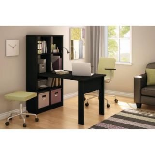 South Shore Annexe Work Table and Storage Unit Combo, Multiple Finishes