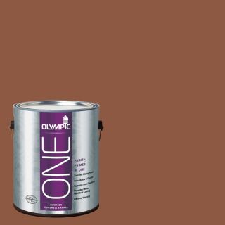 Olympic ONE Spiced Cider Eggshell Latex Interior Paint and Primer In One (Actual Net Contents 114 fl oz)