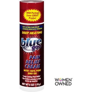 Blue Goo Pain Relief Deep Heating Cream, 6 oz