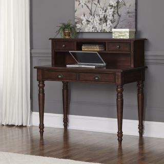 Country Comfort Writing Desk with Hutch by Home Styles