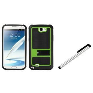 INSTEN Stylus/ Gummy Stand Phone Case Cover for Samsung Galaxy II T889