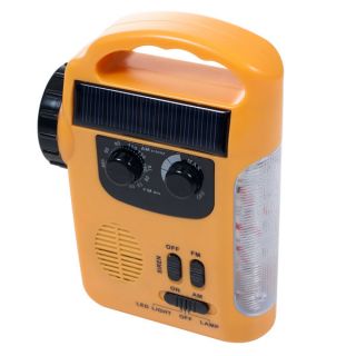 Stalwart Emergency Rechargeable Flashlight Radio and Siren   16301471