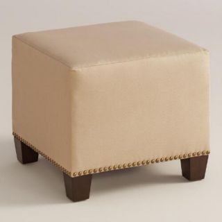 Micro Suede McKenzie Upholstered Ottoman