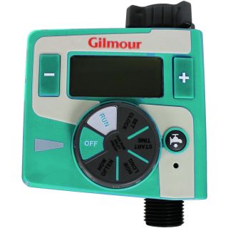 Gilmour Electronic Water Timer — Single Outlet, Model# 300GTS  Garden, Sprinkler   Soaker Hoses