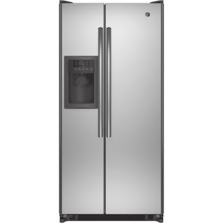 GE 20.0 Cubic Feet Side by side Refrigerator   17393070  