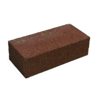 4 in. x 2 in. x 8 in. Red Concrete Brick 100003009