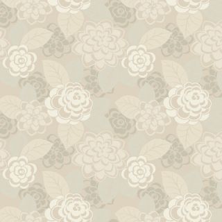Candice Olson II Dimensional Surfaces Toss Floral Botanical Wallpaper