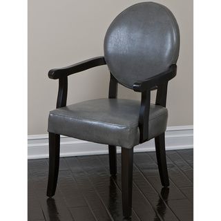 Christopher Knight Home Henley Grey Wood Dining Room Arm Chair with