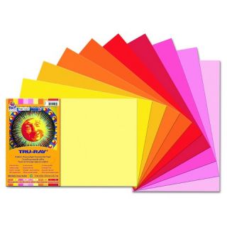 Pacon® Tru Ray Construction Paper, 76 lbs   Multi Colored (25 Sheets