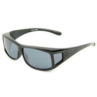 Hilton Bay HBAPL77BKS APL77BKS Plastic Black Men Sunglasses
