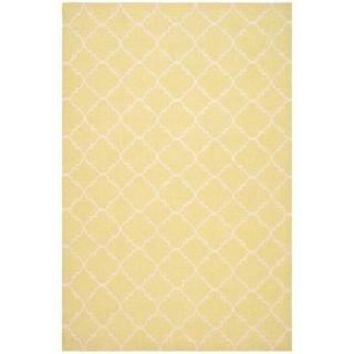 Safavieh Dhurries Light Green/Ivory 10 ft. x 14 ft. Area Rug DHU554A 10
