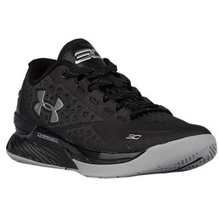 Under Armour Curry 1 Low   Boys Grade School   Basketball   Shoes   Graphite/Metallic Silver/Black