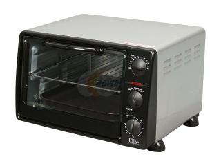Maxi Matic Elite ERO 2008N 23L 6 Slice 1500 Watts Toaster Oven Broiler with Rotisserie