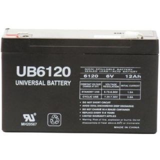 UPG SLA 6 Volt F2 Terminal Battery UB6120