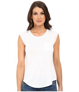 Calvin Klein T Shirt w/ One Pocket White