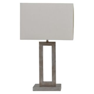 Threshold™ Window Table Lamp   Silver (Includes CFL Bulb)