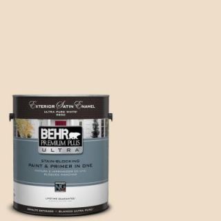 BEHR Premium Plus Ultra 1 gal. #BXC 83 New Harvest Moon Satin Enamel Exterior Paint 985001