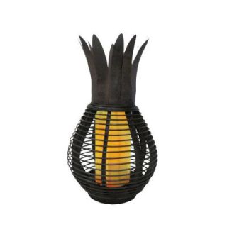 16 in. Solar Pineapple with Yellow Light  DISCONTINUED R1211XX