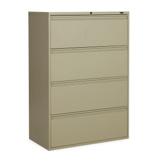 1900 Plus 4 Drawer Lateral File by Global Total Office