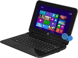 HP Laptop Pavilion 10 e010nr TouchSmart AMD A4 Series A4 1200 (1.00 GHz) 2 GB Memory 320 GB HDD AMD Radeon HD 8180 10.1" Touchscreen Windows 8.1
