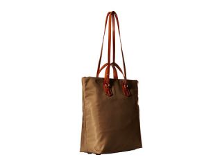 Dooney & Bourke Windham North/South Leighton Tote Taupe/Natural Trim