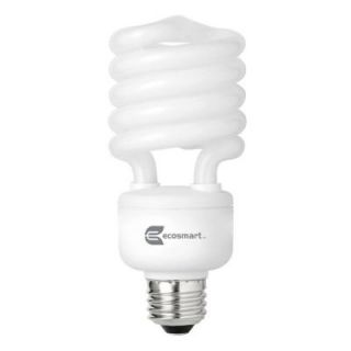 EcoSmart 100W Equivalent Daylight (5000K) Spiral CFL Light Bulb (4 Pack) ES5M827250KYOW