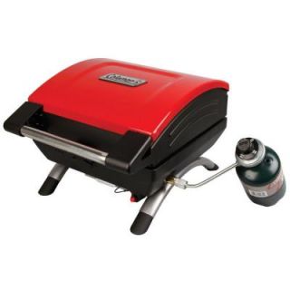 Coleman NXT 1 Burner Portable Table Top Propane Gas Grill in Red 2000014017