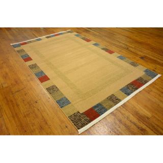 Nomad Beige Area Rug by Unique Loom