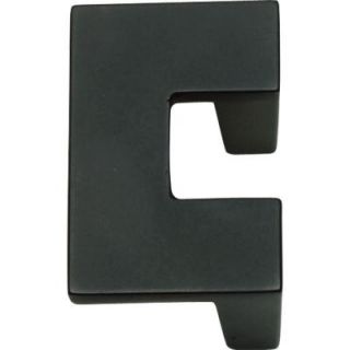 Atlas Homewares U Turn Collection 2 in. Black Cabinet Pull A845 BL