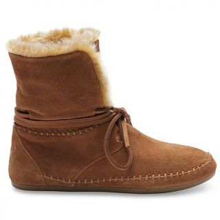 TOMS Zahara Suede Convertible Moccasin Bootie   7964454