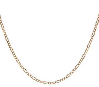 As Is 18 Oval Curb Link Chain Necklace 14K Gold 1.3g —