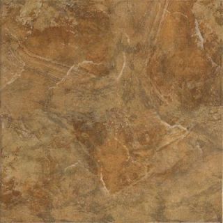 MARAZZI Imperial Slate 12 in. x 12 in. Rust Ceramic Floor and Wall Tile (14.53 sq. ft. / case) UE25
