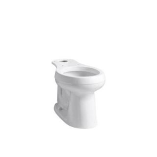 KOHLER Cimarron Comfort Height Round Toilet Bowl Only in White K 4347 0