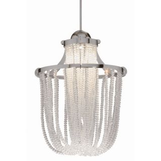 Industrial Cascade Quick Connect 1 Light Foyer Pendant by WAC Lighting