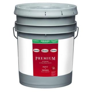 Glidden Premium 5 gal. Semi Gloss Interior Paint GLN6413 05