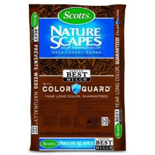 Scotts 2 cu. ft. Deep Forest Brown NatureScapes Color Enhanced Mulch 88602440