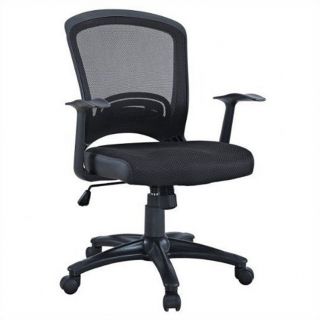 Manhattan Comfort Gracie Classic Office Chair in Black   MC 615